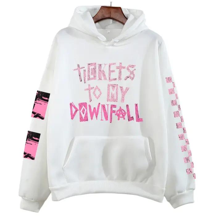 Billets anniversaire sweat à capuche rappeur Mgk sweat Harajuku Hip Hop hauts pullover sweats Fans c