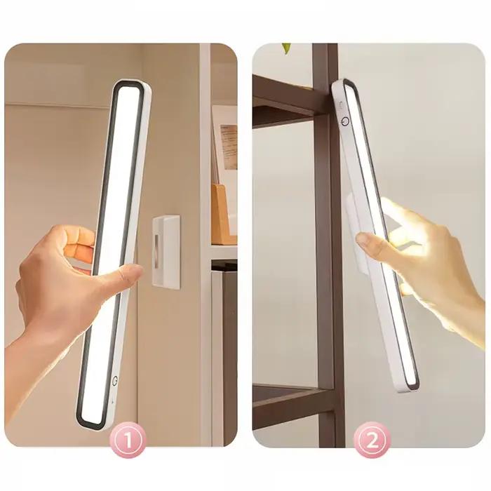 Lampe de bureau suspendue lampe de Table magnétique Led Usb Rechargeable gradation continue armoire