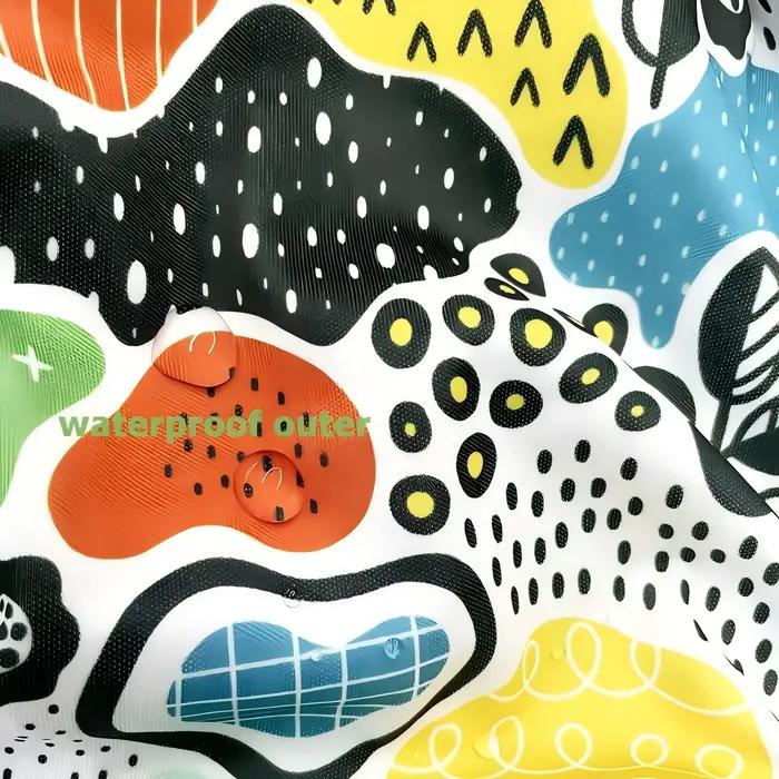 Tissu en Polyester TPU imperméable et lavable, 1M x 1.5M, fait à la main au mètre, à la mode, matéri