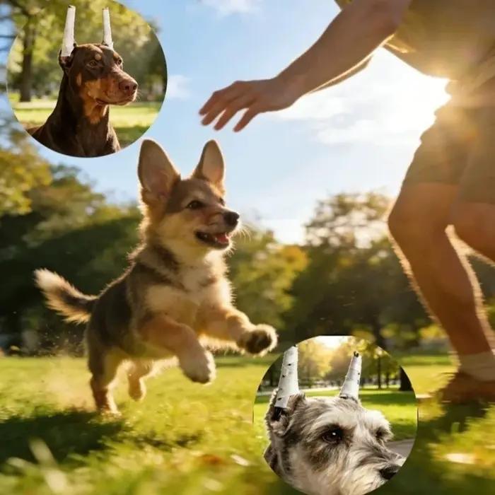 Tiges en mousse souple pour maintenir les oreilles de chien droites outil de dressage non invasif pour chiens oreilles confortables et élégantes agilité chiens occasions quotidiennes