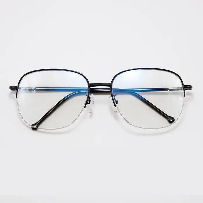 Lunettes de lecture multifocales progressives titane antireflet anti-rayons bleus pour hommes femmes occasions variées