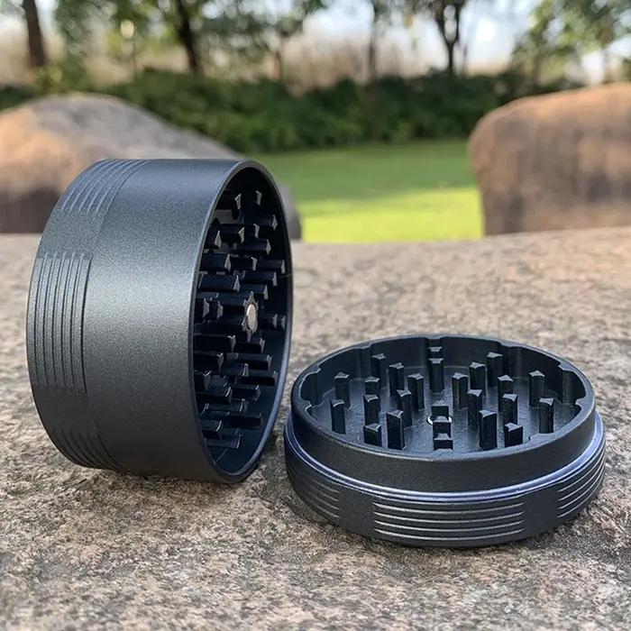 Broyeur d'herbes avec revêtement en céramique antiadhésif, 63mm, broyeur d'épices, de fumée de tabac