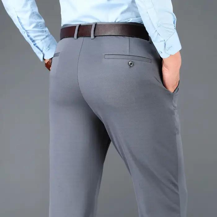 Pantalon homme élégant bureau chasse confortable stretch quick dry pour tenue polyvalente
