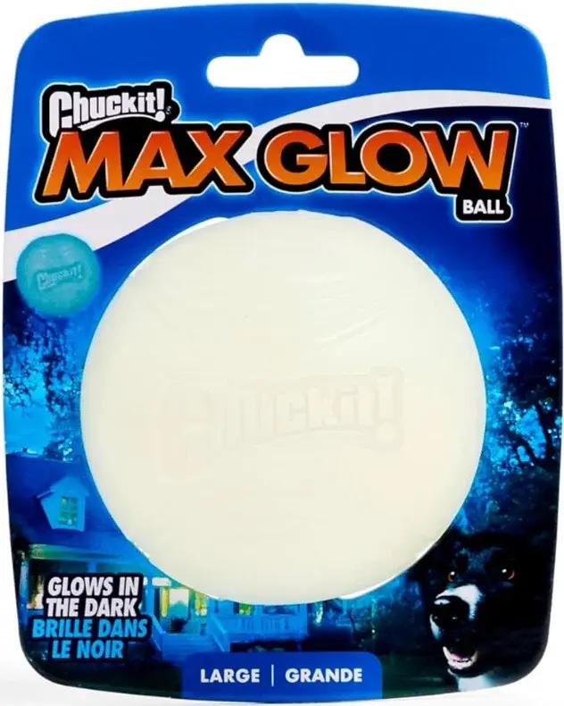 Chuckit Max Glow Ball Jouet pour chien pour chiens