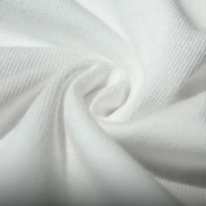T-shirt Basique à Manches Longues Maden pour Femmes Col Rond Tops en Coton Coupe Lâche Couleur Unie