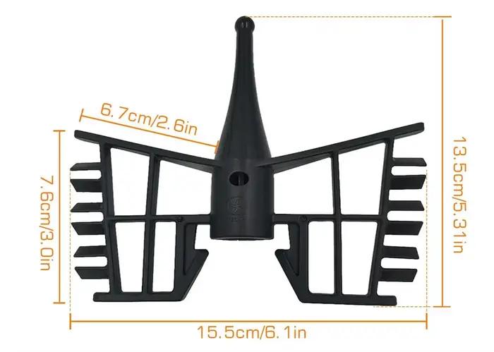 Fouet mélangeur avec accessoire de mélange papillon pour Monsieur Cuisine Connect et Monsieur Cuisine Smart