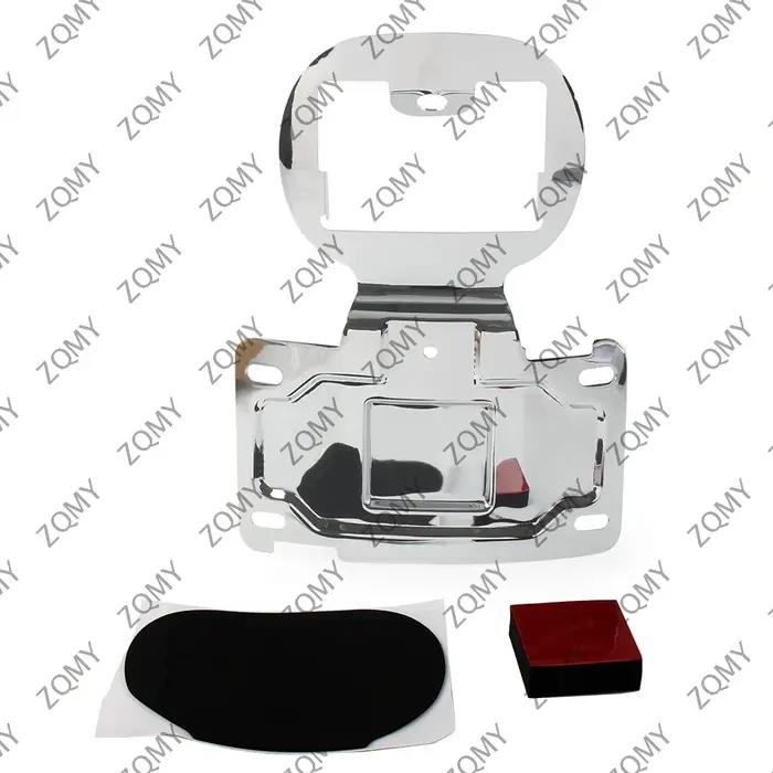 Kit de relocalisation de plaque d'immatriculation de moto en aluminium, pour Harley Davidson Touring FLTRK FLHTKSE FLHTK FLHTCUI, accessoires