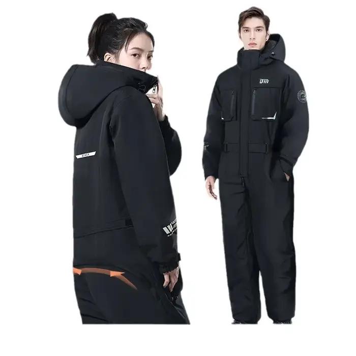 Vêtements d'hiver résistants au froid pour moto