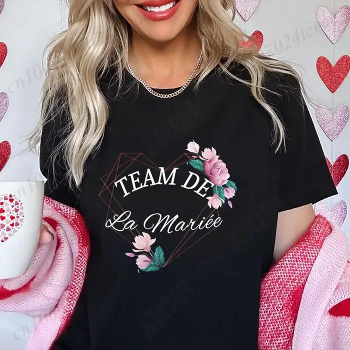 T-shirt de l'Équipe Française de la Mariée pour Femme