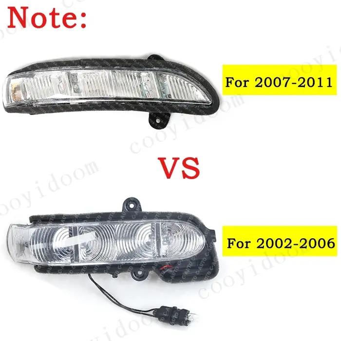 Clignotants de Rétroviseur Latéral de Voiture, pour Mercedes Benz W211 W221 W219 2007-2010 E320 E350