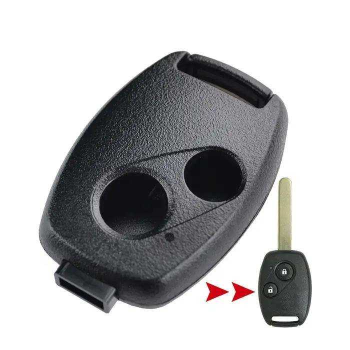 APKTNKA coque de clé de voiture étui de remplacement pour Honda Civic Accord pilote Fit Crv Jazz Frv