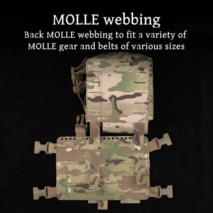 Poche multifonction MOLLE Harris 152 - Sac étanche pour radios, jumelles nocturnes et chargeurs 556