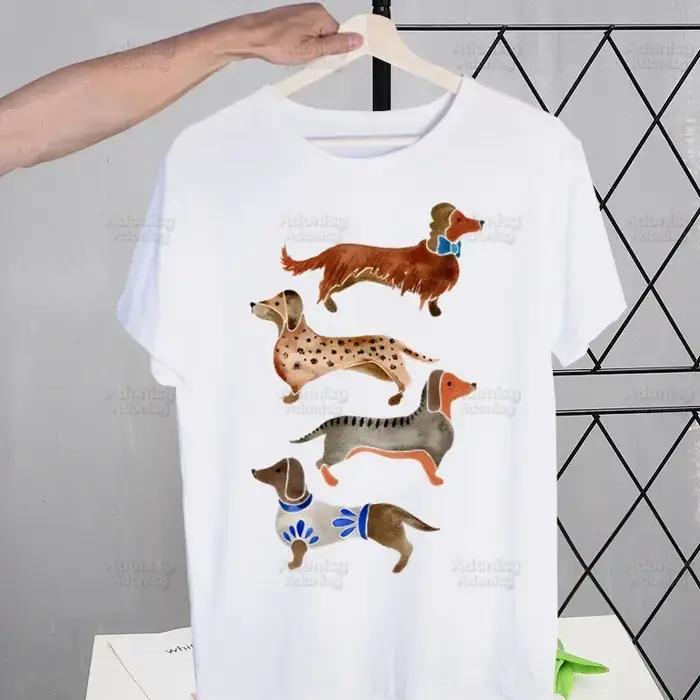 Anatomie teckel chien je fais ce que je veux t-shirt hommes rétro lavé hauts T-shirts Harajuku