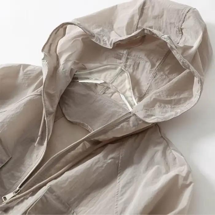 Veste ample décontractée pour femmes été imperméable séchage rapide protection solaire Anti-UV vêtements de plein air occasions spéciales