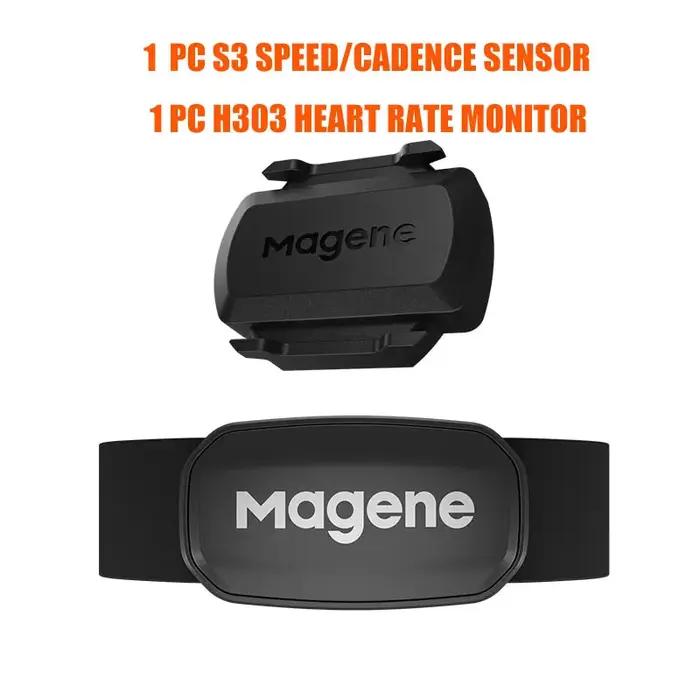 Magene H303 capteur de fréquence cardiaque Bluetooth ANT mise à niveau moniteur HR avec sangle pectorale double Mode
