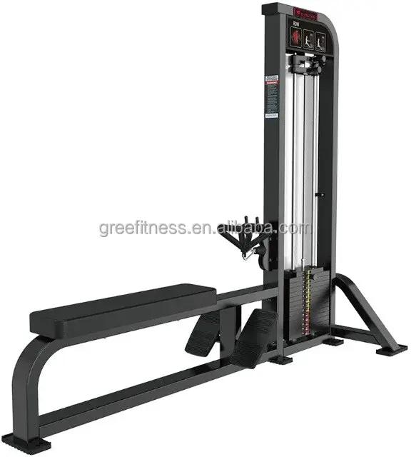 Machine de musculation en acier pour tractions dorsales avec fonctions réglables, idéale pour l'entr