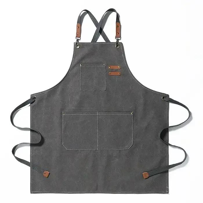 Tabliers de cuisine en toile pour femmes et hommes