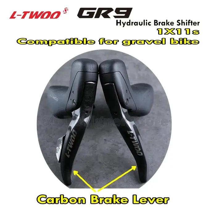 LTWOO-Leviers de frein à disque hydraulique GRT/RX/R9/GR9/R7 pour vélo de route, 1x12/1x1/10S, en al