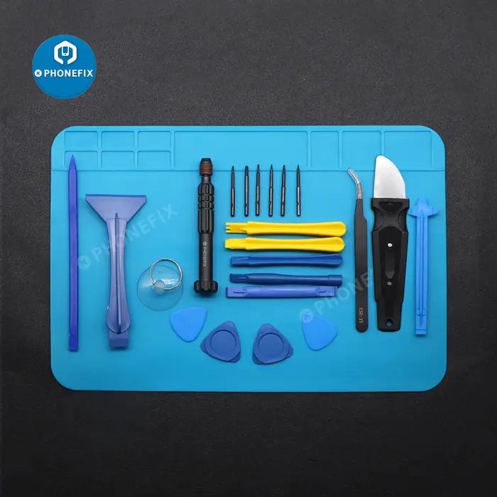 Kit professionnel de réparation d'écran de téléphone portable, kit d'outils de démontage pour iPhone