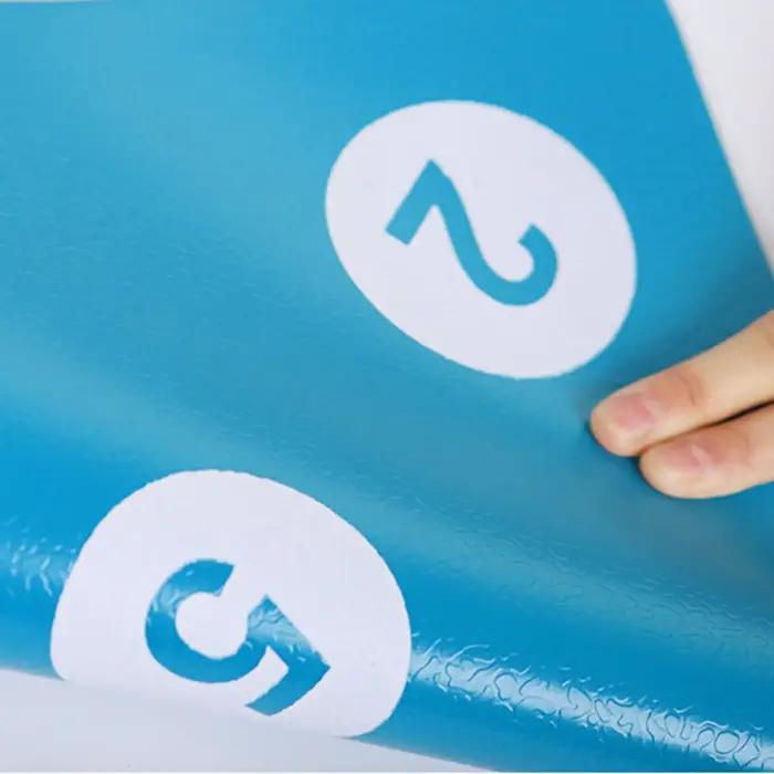 Cible d'escrime avec cinq jeux en cuir PU