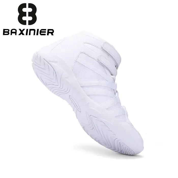 BAXINIER – chaussures montantes blanches pour filles, baskets de danse légères pour compétition de j