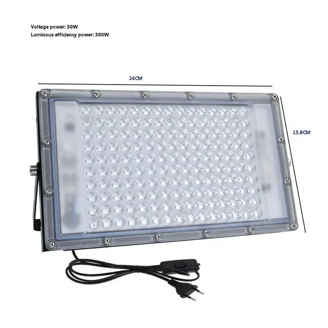 220V 50W 100W 200W 300W 395NM 405nm 365nm LED lampe UV ultraviolette impression pulvérisation peinture résine encre UV