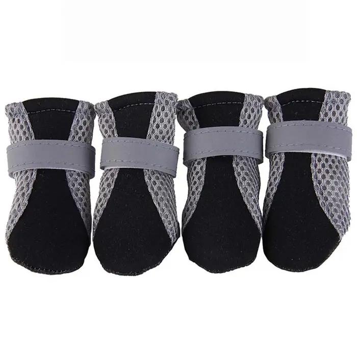 Chaussures pour animaux de compagnie, respirantes et imperméables, filet de marche en plein air, cha