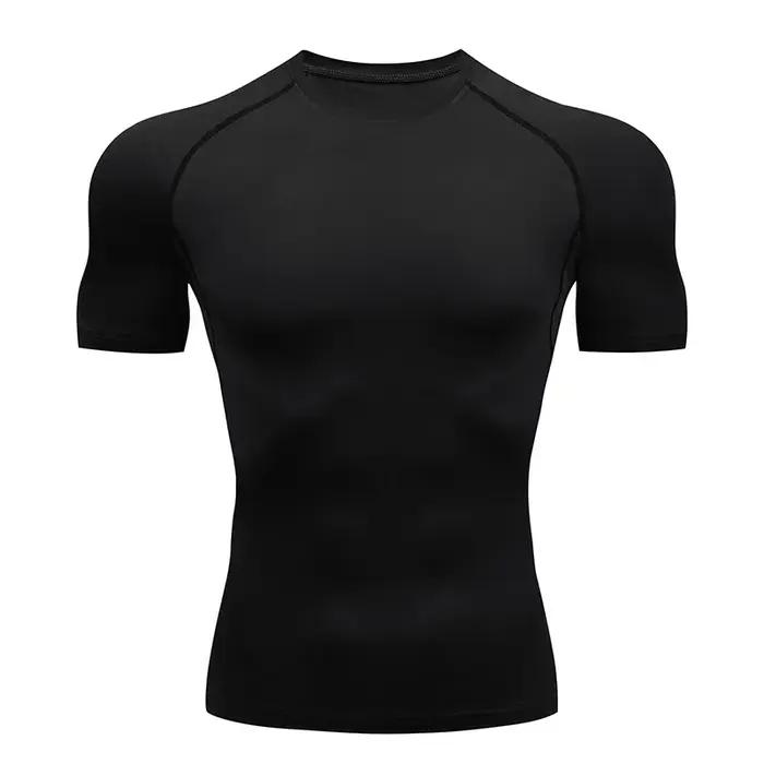 T-shirt de compression à manches courtes pour homme