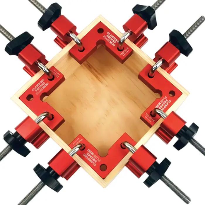 Carrés de positionnement en alliage d'aluminium, Clip à Angle droit, fixation auxiliaire en forme de