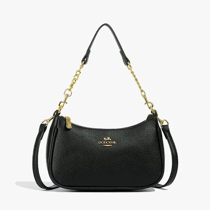 Sac à langer en cuir PU/PVC style hobo pour femmes élégant et pratique pour bébé occasions spéciales