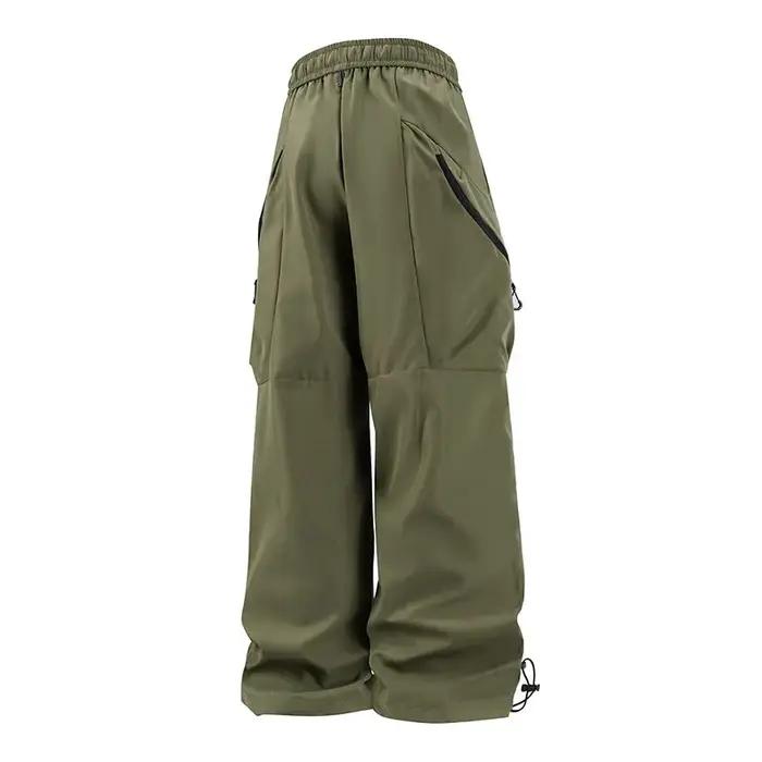 Printemps automne pantalon décontracté mode ample confortable respirant plusieurs poches Cargo panta