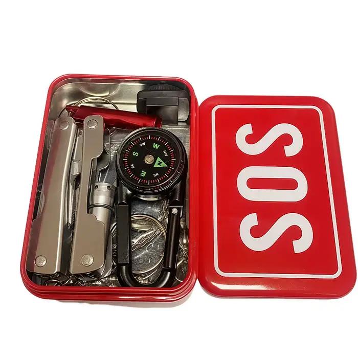 IFAK – trousse de premiers secours pour traumatismes, Mini boîte en fer, tactique médicale pour voit