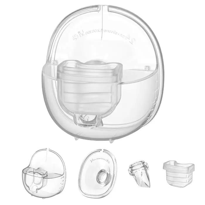 Pièces de tire-lait portables compatibles avec la pompe S18 S21, tasse de collecteur de lait, Valve