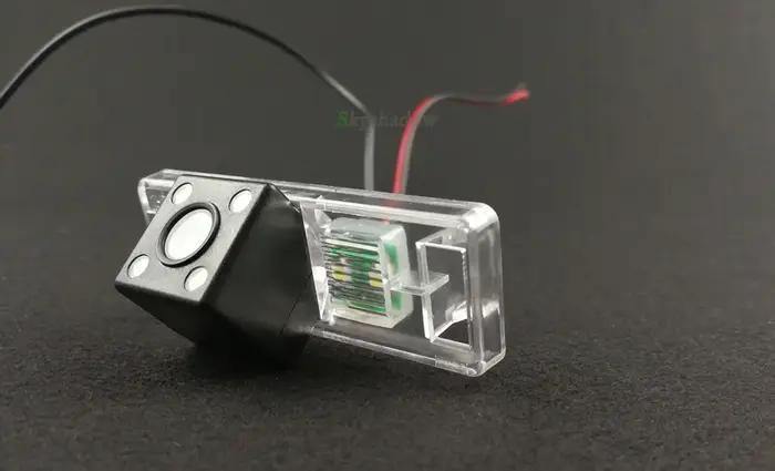 Caméra arrière CCD sans fil pour voiture, Fisheye 4 8 12 Led dynamique, pour Peugeot 307 308 408 508