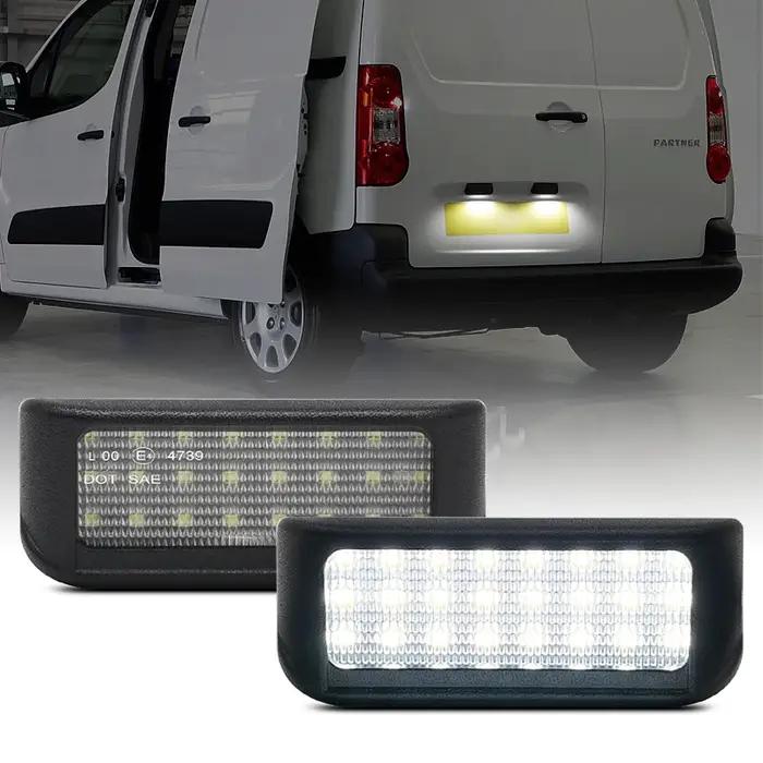 2 pièces pour citroën Jumpy Spacetourer Berlingo expédition Peugeot Expert partenaire voyageur blanc