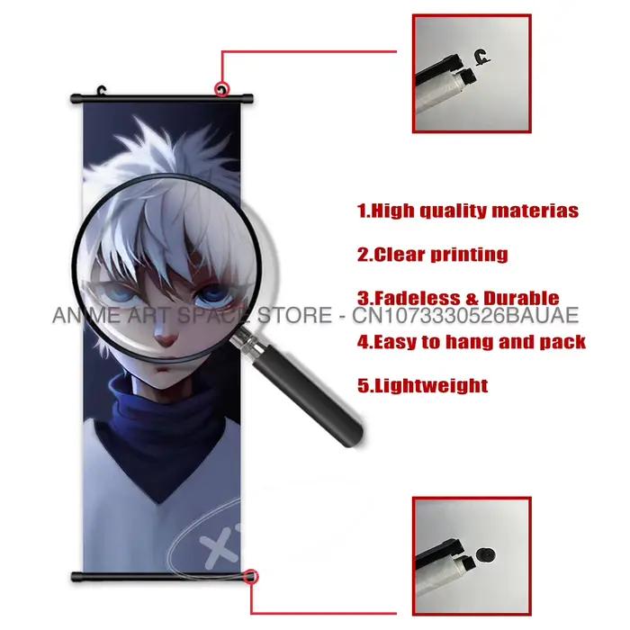 Affiches de peinture de combat Hunter X Hunter, décoration de la maison, rouleaux d'anime classiques, image d'art mural, toile de fond de chevet, cadeau