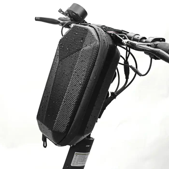 OFFBONDAGE Sacoche de guidon rigide en EVA pour trottinette électrique et vélo pliant – Accessoires de cyclisme