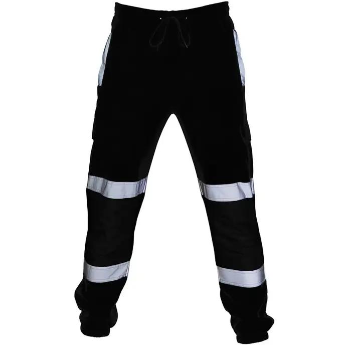 Pantalon de travail chasse sécurité bandes réfléchissantes - Confort large pluie jogger professionnel