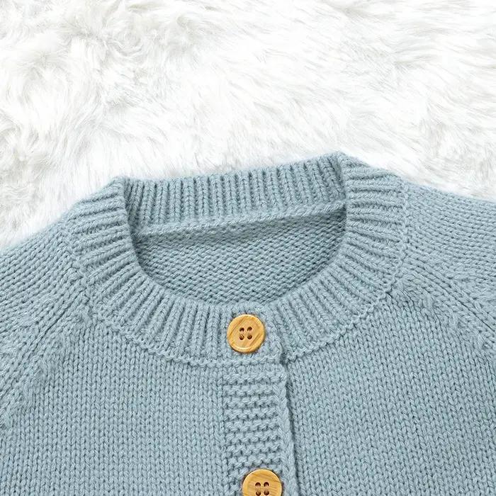 Pull en tricot à manches longues pour bébé garçon et fille, cardigan en forme d'oie de dessin animé