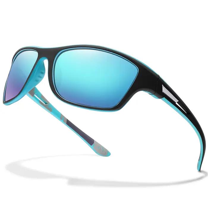 Lunettes de pêche polarisées homme femme anti-éblouissement UV400 lentille TAC pour chasse et randonnée