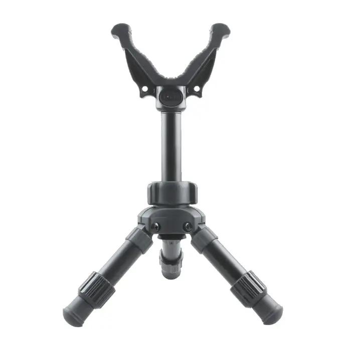 Trépied de tir de chasse professionnel réglable en V, support de trépied portable pour appareil photo en aluminium pour tir à l'extérieur, stabilisateur de tir précis, facile à transporter, résistant à l'eau, idéal pour chasseurs et photographes