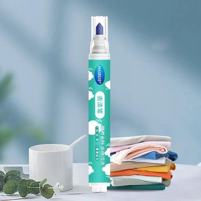 Stylo magique anti-taches pour vêtements portable facile à transporter pour éliminer taches de vin rouge taches alimentaires respectueux de l'environnement pour tous types de tissus occasions spéciales