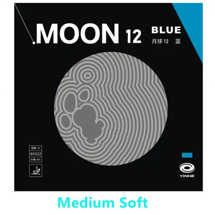 YINHE Moon 12 caoutchouc de Tennis de Table bleu Galaxy Pips-en