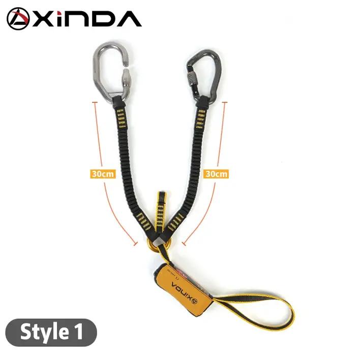 Ceinture de Sécurité Lanière Harnais Xinda Haut Résistance Portable Anti-Chute Pourgrimpeurs Alpinistes Randonneurs Occasions Spéciales