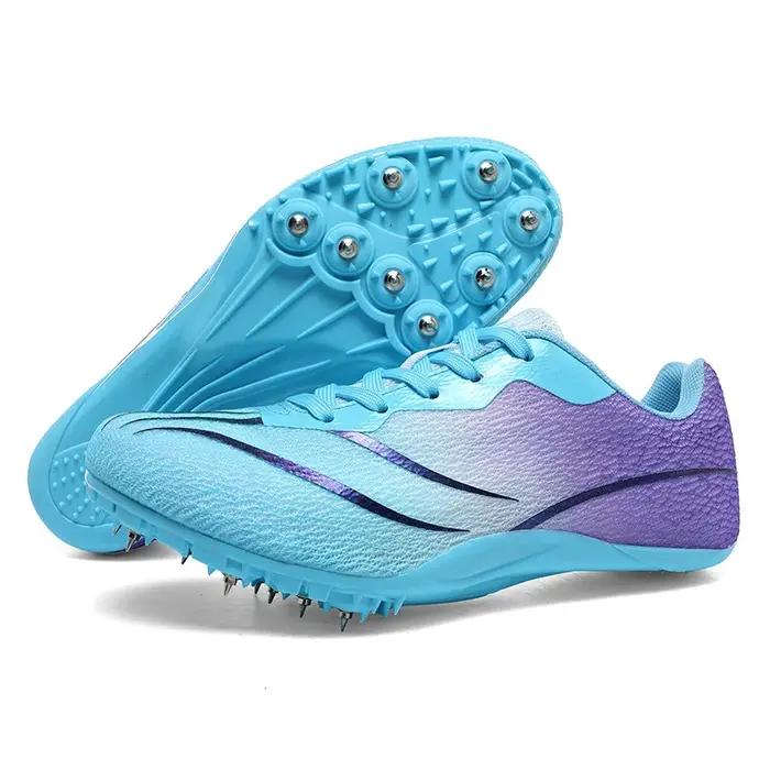 Hommes femmes athlète événements crampons Sprint chaussures