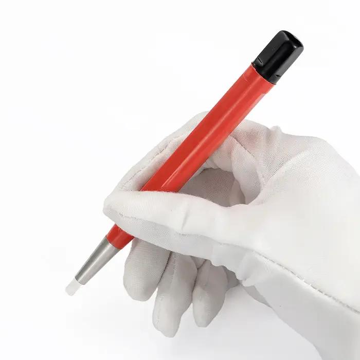 Stylo brosse antirouille pour montre, petit outil de nettoyage antirouille avec pointe en fibre de verre pour montres et élimination de la rouille électronique