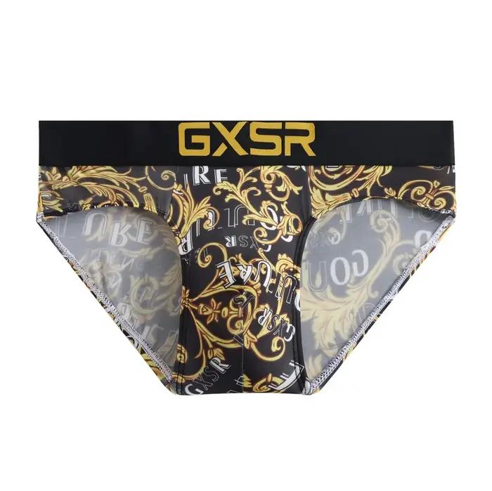 GXSR – pantalon ample en soie glacée pour hommes