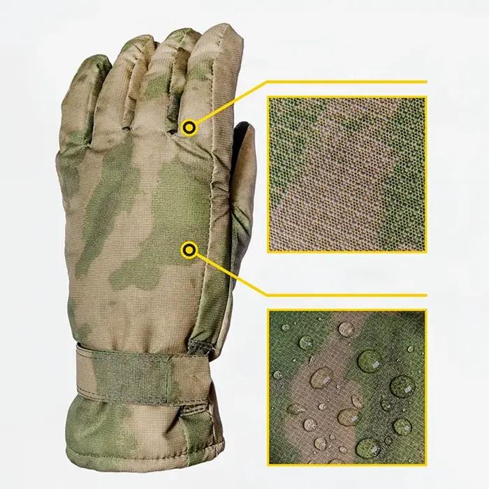 Gants tactiques hiver VKBO3.0 originaux russes hommes anti-froid coton MOX chauds strap poignet réglable