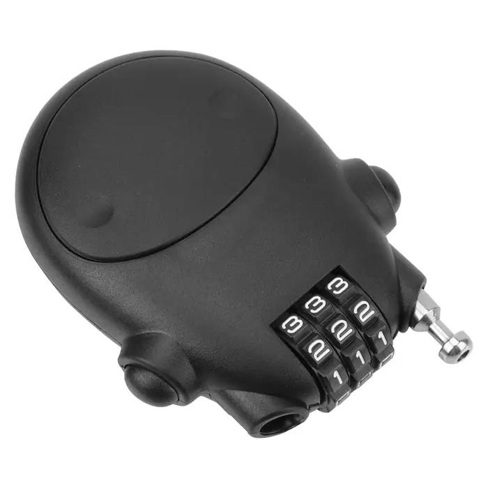 Serrure à Code Antivol Câble Métallique Sécurité Casque Moto Pour Femmes Hommes Occasions Spéciales Sécurité Motocycliste