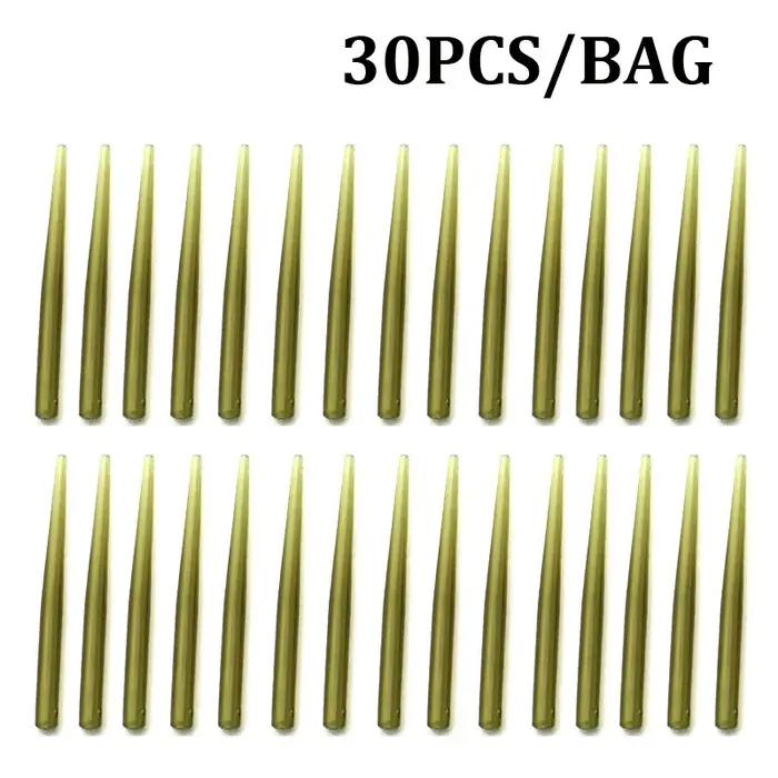 Manchon Anti-emmêlement pour la pêche à la carpe, 30 pièces, accessoires pour plate-forme d'hélicopt
